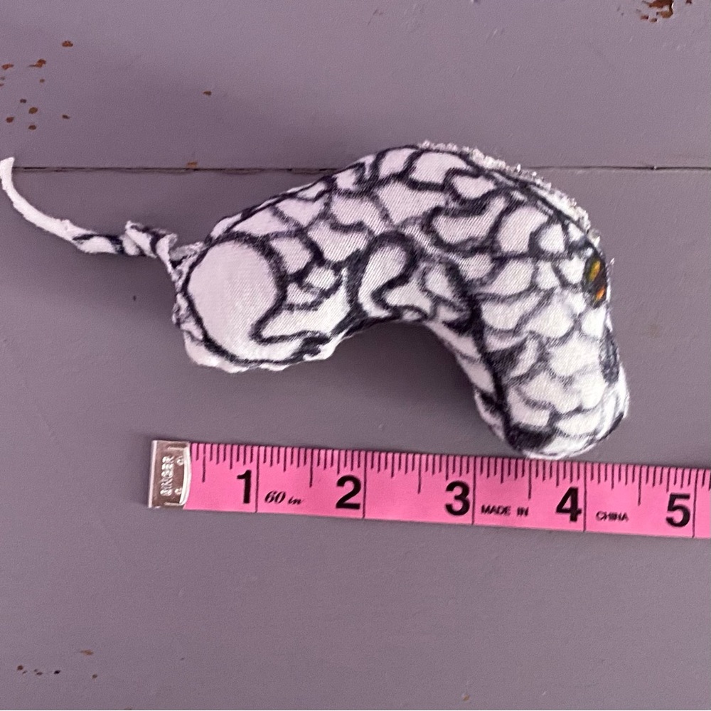 (2) RATS, RAPTOR, INDOMINUS REX, and Baby BIRD Handmade CUSTOM Adorable PLUSHIES - Picture 15 of 16